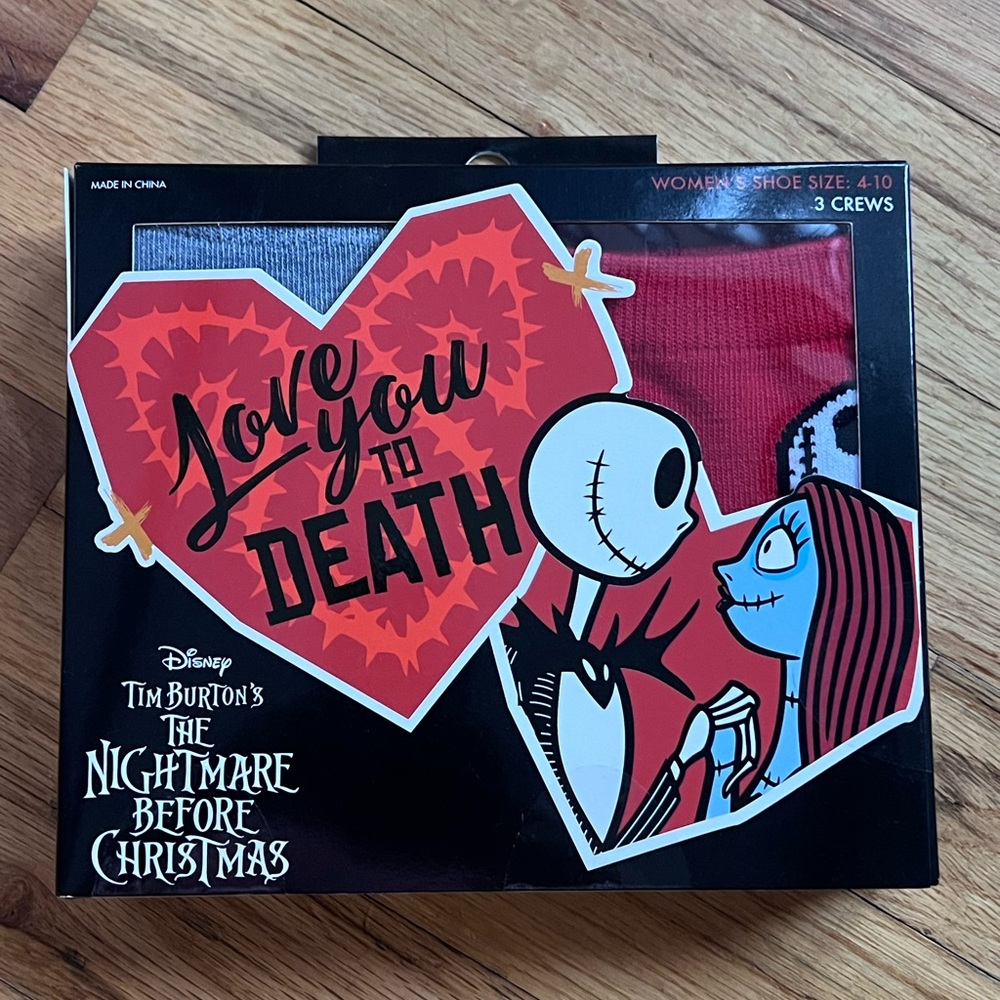Disney Nightmare Before Christmas Socks Set